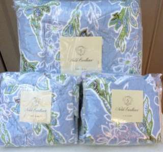 NIP $277 NOBLE EXCELLENCE KING QUILT 3PC inc. 2 KING PILLOW SHAMS 