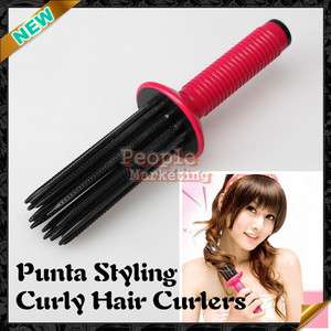Styling Roller Hair Styler Styling Curler Airy Curl Curling Comb DIY 