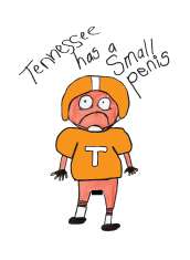 Anti Tennessee Football Tshirt  