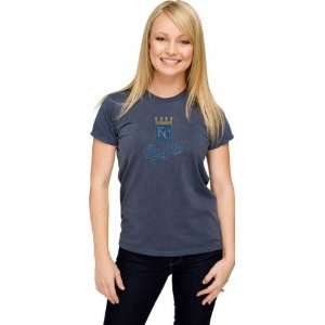  Kansas City Royals Womens Big Time Play Pigment Dyed Tee 