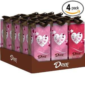 Dove Chocolate Valentines Day Milk and Dark Truffles Gift Box, 4.6 