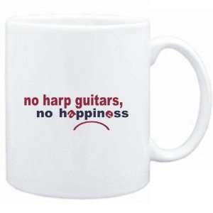 Mug White  NO Harp Guitars NO HAPPINESS Instruments  
