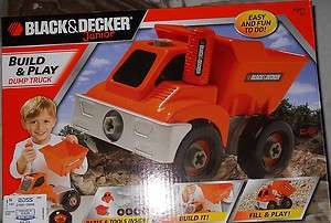 BLACK AND DECKER JR BUILD AND PLAY DUMP TRUCK  