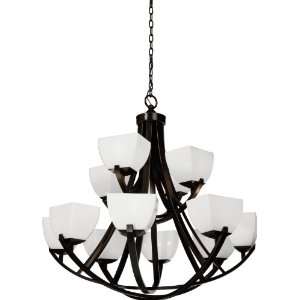   12 Light 2 Tier Chandelier from the Nantucket Coll