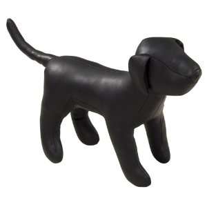   Side Collection Vinyl Dog Mannequins, X Small, Black
