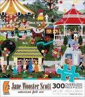 JANE WOOSTER SCOTT PUZZLE CANDIED APPLES AND CANDY CORN  