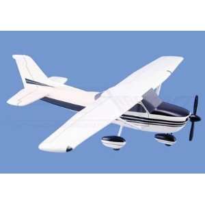  Mini Cessna 172 Skyhawk, Blue Trim Aircraft Model Mahogany 