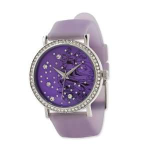  Ladies Designers Lovebirds Purple Dial Watch Jewelry