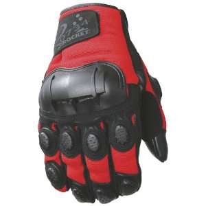 Joe Rocket Mojo Gloves   Medium/Red Automotive