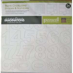  Pizzazzill Clipboard Shapes & Numbers