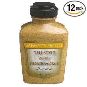 Barhyte Select Deli style W/horseradish, 9 Ounce Plastic (Pack of 12 