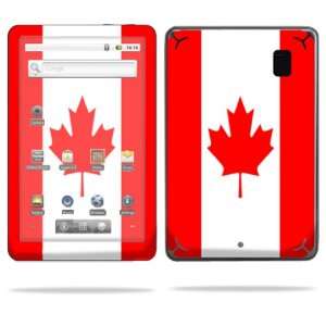   Decal Cover for Coby Kyros MID7012 Tablet Canadian Pride Electronics