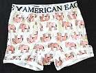 MENS AMERICAN EAGLE ELEPHANT  BURP GLOW IN THE DARK BOXER BRIEF SIZE 