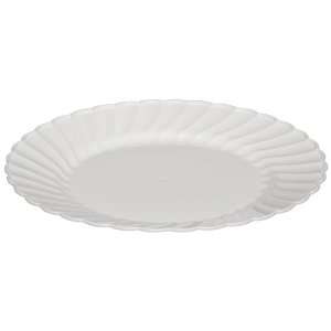Classicware CW6180W 6 White Plastic Dinnerware Plate (18 Packs of 10 