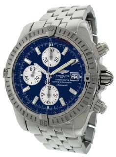   Chronomat Evolution Blue Dial Stainless Steel Watch A1335611/C749