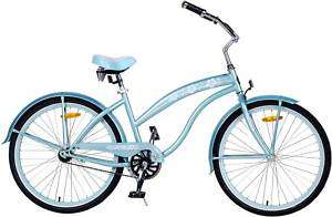 New Bike Baby Blue Ladies 26 Beach Cruiser Bicycle  