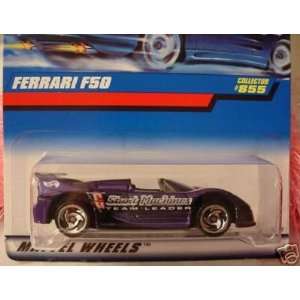  Mattel Hot Wheels 1998 164 Scale Purple Ferrari F50 Die 