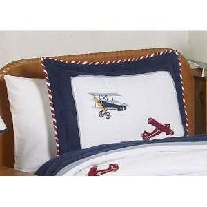 Aviator Pillow Sham by JoJo Designs Red 