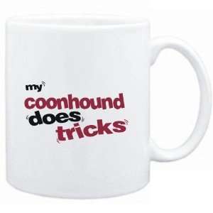    Mug White  MY Coonhound DOES TRICKS  Dogs