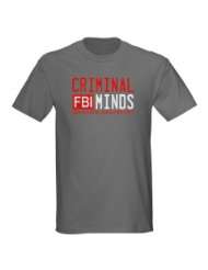 Criminal Minds FBI Police Dark T Shirt by 