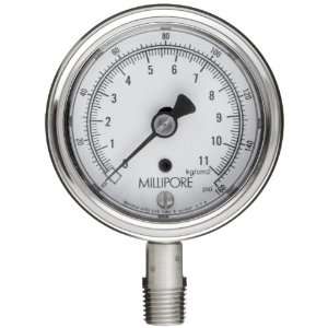   Pressure Gauge, 1/4 ASME  Industrial & Scientific