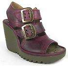 more options fly london pecam womens leather wedge sole sandals