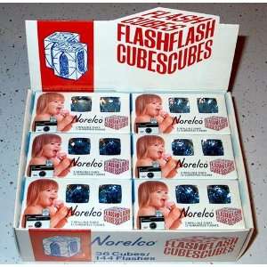  Norelco Flash Cubes [3 per Pack for 12 Flashes 