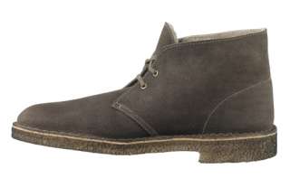 Clarks Mens Desert Boots Desert SnugM Taupe Distressed Leather 34460 