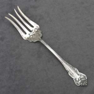   by American Silver Co., Silverplate Cold Meat Fork