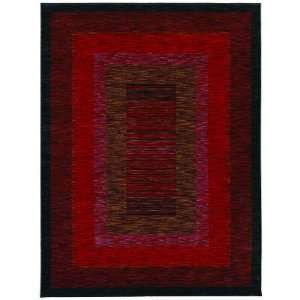 Shaw Mirabella Monza Red 21800 1 8 x 2 8 Area Rug  