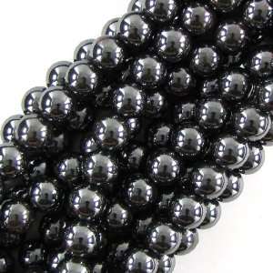 12mm hematite round beads 16 strand 