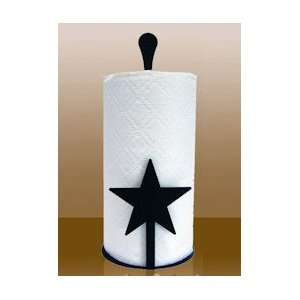 Wrought Iron Star Paper Towel Stand