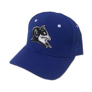   Devils Blue Fitted Hat w/Devil Head 
