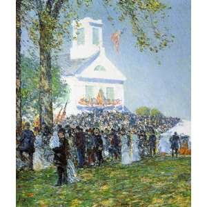  paintings   Frederick Childe Hassam   24 x 28 inches   Country Fair 