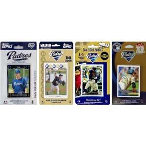   Padres 4 Different Licensed Trading Card Team Sets