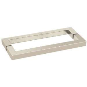   Polished Nickel 24 Square Style Back to Back Towel Bar by CR Laurence