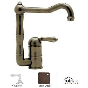 Rohl A3608LMTCB 2 Tuscan Brass Country Kitchen Lead Free 