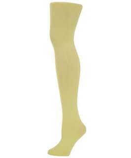 Gooseberry (Green) 70 Denier Pale Yellow Tights  244050135  New Look