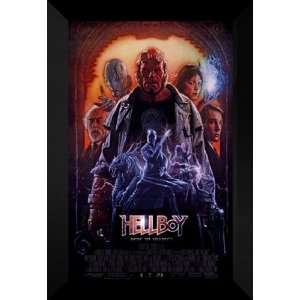  Hellboy 27x40 FRAMED Movie Poster   Style B   2004