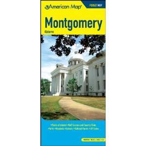    American Map 609488 Montgomery Alabama Pocket Map