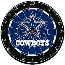 Imperial Dallas Cowboys Bristle Dart Board with Darts   
