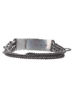 Ann Demeulemeester Identity Bracelet   Hostem   farfetch 