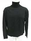 BANANA REPUBLIC Mens Black Wool Long Sleeve Turtleneck Sweater Sz M
