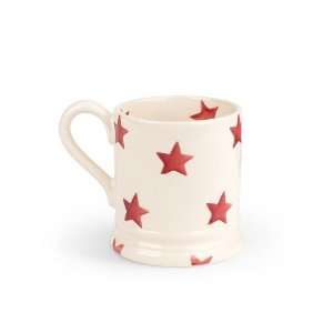    Emma Bridgewater Pottery Red Star Half Pint Mug