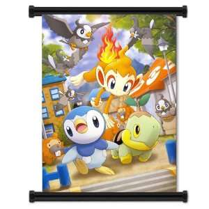  Pokemon Anime Fabric Wall Scroll Poster (16x22) Inches 