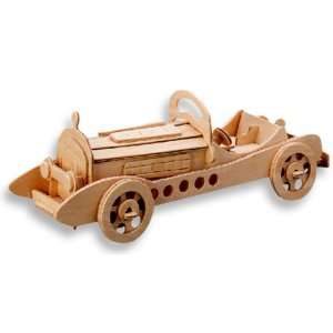  3 D Wooden Puzzle   Car Model Sskl  Affordable Gift for 