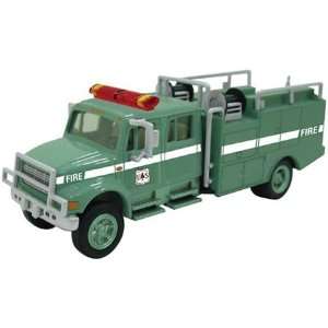  HO Crew Cab Brush Fire Truck, Green BLY205955 Toys 