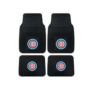   MLB Universal Fit Front and Rear All Weather Floor Mats   Chicago Cubs