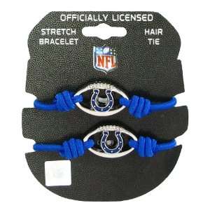   Colts   NFL Stretch Bracelets / Hair Ties