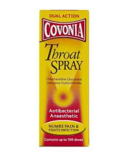 Dual Action Covonia Throat Spray 30 ml   Boots